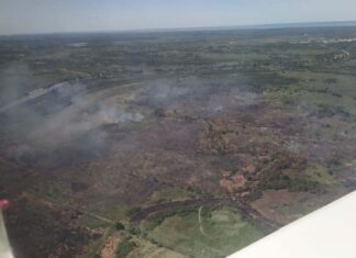 Alerta roja por riesgo extremo de incendios en Entre Ríos