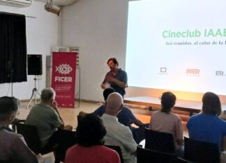 Con una buena convocatoria de público, comenzó el Cineclub del Iaaer