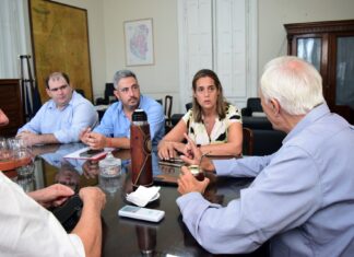 Autoridades provinciales recibieron a representantes de la Federación Agraria
