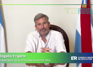 Frigerio convocó a recuperar el liderazgo educativo de Entre Ríos
