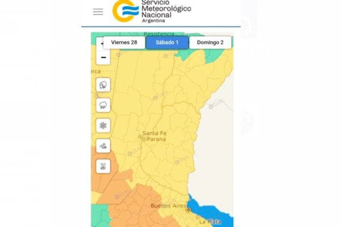 pro - meteorología - alerta amarilla por tormentas1