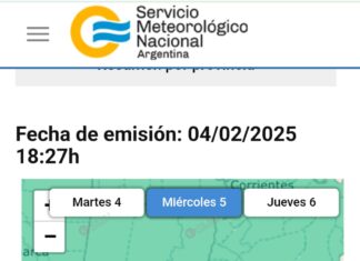 Para este miércoles 5 se emitió una alerta amarilla por tormentas fuertes