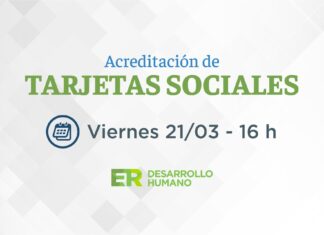 Se acreditan este viernes 21 las tarjetas sociales