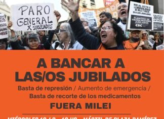 Los jubilados se congregan en la Plaza