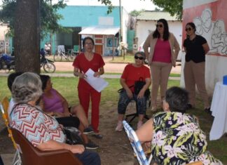 Mujeres Construyendo Futuro organiza la primera jornada integral barrial de 2025