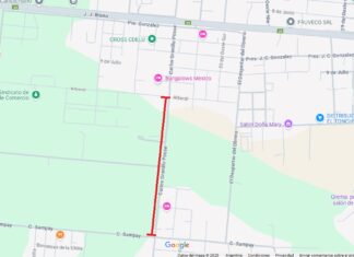 Corte de calle por trabajos: Piden precaución y colaboración a los transeúntes