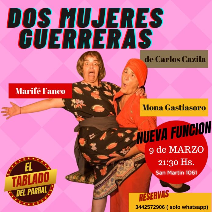 teatro - dos mujeres guerreras1