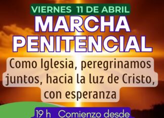La iglesia católica se prepara para la «Marcha Penitencial» de Cuaresma