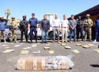 Lucha contra el narcotráfico: Más de 1400 procedimientos y cientos de kilos de droga fuera de circulación en Entre Ríos