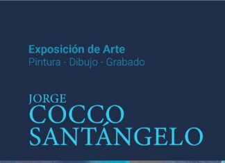 Exposición de Cocco Santangelo en el instituto Tobar Garcia