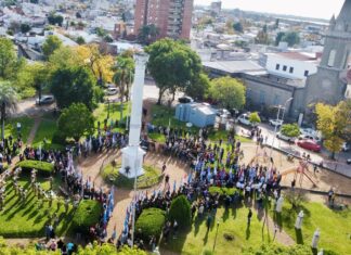 Concepción del Uruguay conmemoró el 1º de Mayo con actos por la Constitución, el Pronunciamiento de Urquiza y el Día del Trabajador