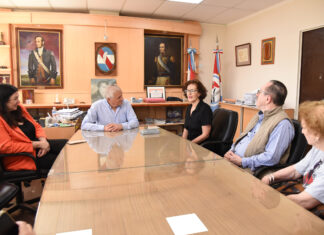 El intendente de Concepción del Uruguay recibió a la Delegada del País Vasco