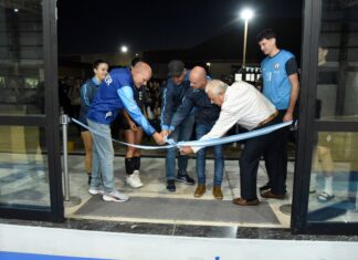 Concepción del Uruguay: la Municipalidad acompañó la inauguración del gimnasio de la Facultad de Ciencias de la Salud