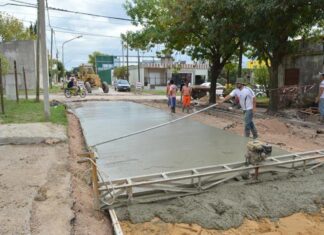 En cuatro barrios de Concepción del Uruguay. El municipio anunció que pavimentará 33 cuadras