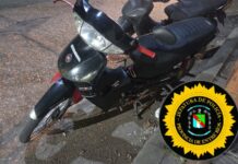 Recuperan una moto robada a principio de año en Concepción del Uruguay