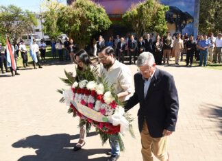 Concepción del Uruguay homenajeó a Urquiza en el 224.º aniversario de su nacimiento