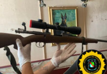 Allanamiento en Concepción del Uruguay: secuestraron un fusil, municiones y marihuana