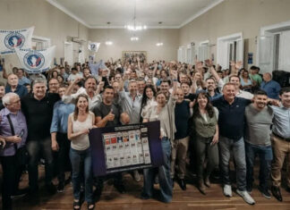 Frigerio encabezó el cierre de campaña en Concepción del Uruguay y llamó a “redoblar el esfuerzo” para consolidar la transformación