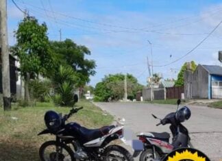 Dos motociclistas hospitalizados tras un choque en Lacava y Santa Teresita