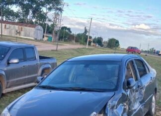 Herrera: un adolescente resultó gravemente herido tras un choque entre una moto y un auto en Ruta 39