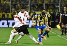Rosario Central le ganó a River en un partido caliente