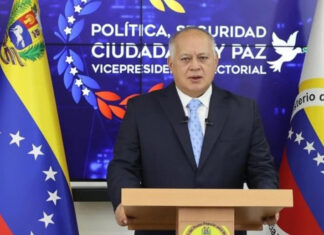 Cabello advierte a EE.UU. que Venezuela responderá “por cualquier medio” ante una incursión extranjera