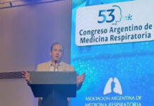 El uruguayense Carlos Brescacin asumió la presidencia de la Asociación Argentina de Medicina Respiratoria