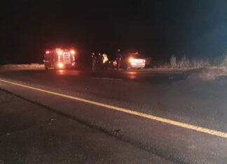 Dos vehículos chocaron con un caballo en la Autovía 14 a la altura de Ceibas