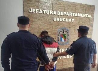 Detienen a un hombre en Basavilbaso acusado de robo a mano armada y hurto calificado