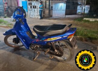 Dos menores fueron detenidas tras huir en contramano durante un control policial en la ciudad