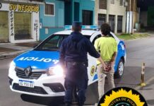 Detenido tras robar un estéreo y huir a pie: lo atraparon con el botín en Concepción del Uruguay