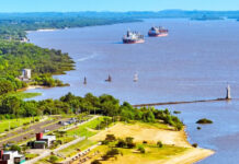 Puerto de Concepción del Uruguay operó con tres buques ultramarinos en intensa quincena