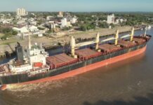 Ingresó otro buque para exportar desde Concepción del Uruguay