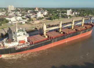 Ingresó otro buque para exportar desde Concepción del Uruguay