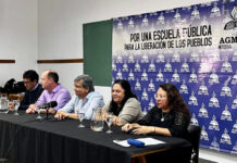 Agmer presentó sus candidatos para el CGE con un llamado a la unidad y defensa de la escuela pública