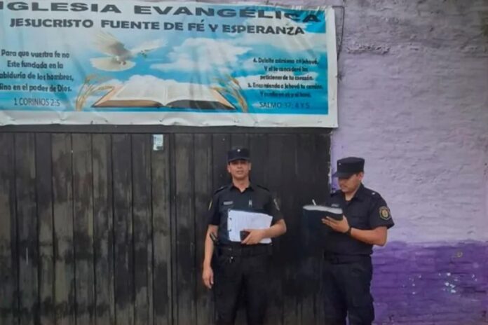 pagina 7 Pastor fue detenido y hallaron una pistola tras allanamiento por robo en templo entrerriano