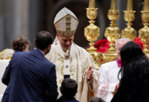 En su primera misa de Navidad, el papa León XIV condenó las guerras y pidió por Gaza