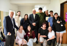 Autoridades provinciales visitaron el Centro de Escucha para adolescentes en Concepción del Uruguay