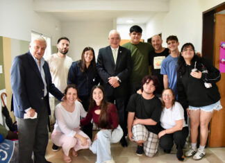 Autoridades provinciales visitaron el Centro de Escucha para adolescentes en Concepción del Uruguay