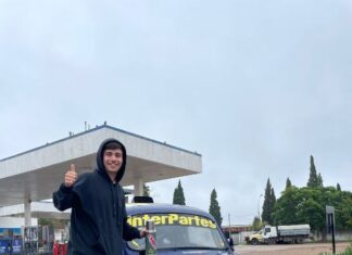 Jeremías Caffa da el salto del karting a la Clase 1