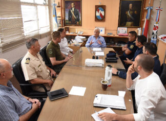 Concepción del Uruguay coordina operativos de seguridad para fiestas de Navidad y Año Nuevo