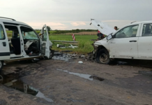 Choque frontal en Ruta 20 causa la muerte de un conductor de 65 Años