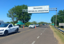 Gendarmería y Municipio de Colón coordinan acciones para agilizar el tránsito fronterizo