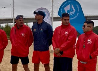 Guardavidas asistieron a una joven en el balneario Itapé