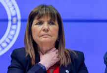 Patricia Bullrich renunció como ministra de Seguridad para asumir en el Senado