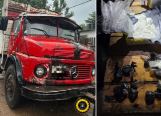 Cinco allanamientos simultáneos en Concordia desarticulan una red de narcotráfico y secuestran un camión