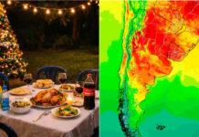 Pronóstico para Nochebuena y Navidad: calor intenso, vientos y tormentas aisladas en varias regiones