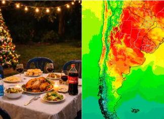 Pronóstico para Nochebuena y Navidad: calor intenso, vientos y tormentas aisladas en varias regiones