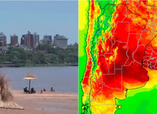 Ola de calor elevará la sensación térmica a 40°C en el país y marcará el Año Nuevo en Entre Ríos