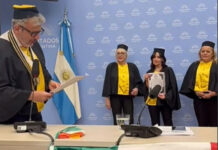Profesora Uruguayense Laura Bolli Iribarren recibió el Doctorado «Honoris Causa»
